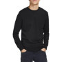 Pull à Col Rond Noir pour Homme - JACK & JONES JJEBASIC