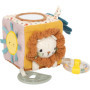 Cube de Jeu en Tissu Little Lion pour Bébé - Jouet de Motricité Multifonctionnel