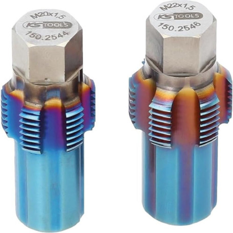 Kit de Tarauds KS Tools 150.2540 pour Filetages Endommagés