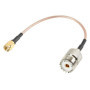 Câble Coaxial RG316 SMA Male à UHF SO-239 Femelle - 15 cm