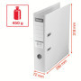 Pack de 5 Classeurs à Levier Esselte N°1 Power - Vert 75mm A4