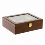 Boîte à bijoux DKD Home Decor Velours Verre Bois MDF (21 x 18 x 8 cm) 32,99 €