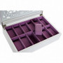 Boîte à bijoux DKD Home Decor Montres Verre Romantique Bois MDF (29 x 20 x 9.5 c 47,99 €