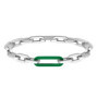 Bracelet en Chaîne Argenté pour Homme - Collection Ensemble Lacoste