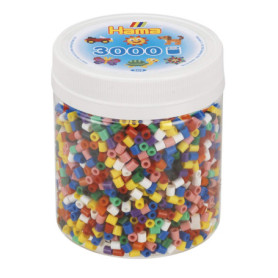 Hama 3000 Perles MIDI - Mélange Coloré pour Créations Artistiques