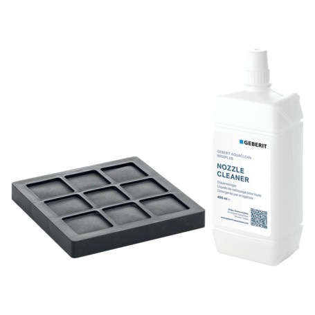 Kit de Nettoyage et Filtre à Charbon pour Toilettes Geberit AquaClean 8000plus
