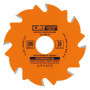 Lame Circulaire CMT Orange Tools 10,2 cm pour Fraiseuse à Rainurer