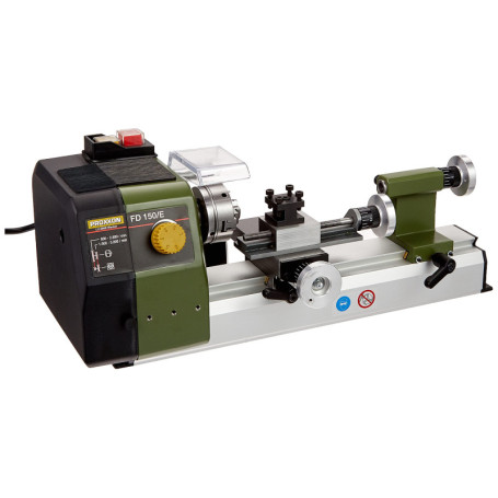 Tour à métaux Proxxon FD 150/E - Précision et Performance en Bleu Marine