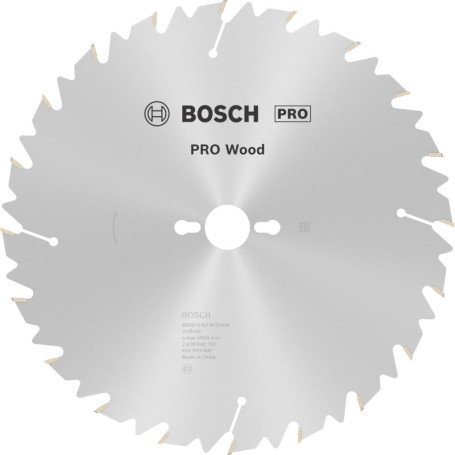 Lame de Scie Circulaire Bosch PRO Wood Long Life pour Bois