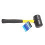 Maillet en Caoutchouc 497 g avec Manche en Fibre de Verre - Blue Spot Tools