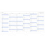 Agenda Annuel Vertical Filofax A4 2027 - Recharge Planificateur