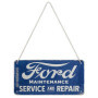 Plaque Murale Rétro Ford - Service & Réparation en Métal