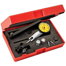 Indicateur à levier Starrett 3808MAC avec accessoires et colliers de serrage