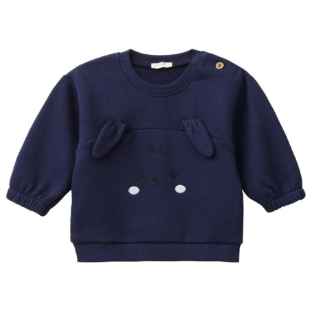 Sweat à Capuche Enfant United Colors of Benetton avec Motif Animal