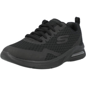 Basket Skechers Garçon Microspec Max Noir - Confort Optimal