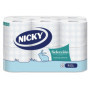 Papier Toilette Jumbo Nicky - 12 Rouleaux Doux et Blanc