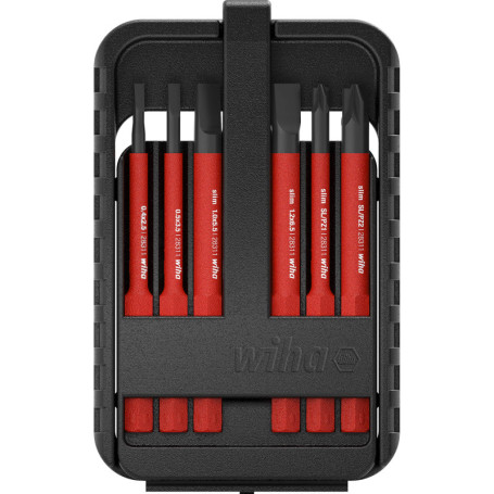 Jeu de Bits Électriques SlimBit Wiha - Précision et Sécurité