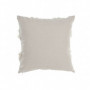 Coussin DKD Home Decor 8424001833795 Noir Polyester Aluminium Blanc Colonial (45 146,99 €