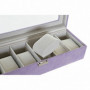 Boîte à bijoux DKD Home Decor Polyuréthane Lila (33 x 11 x 9 cm) 43,99 €
