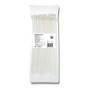 Serres-câbles Qoltec en Nylon UV Blanc - 100 unités de 4,8 x 250 mm