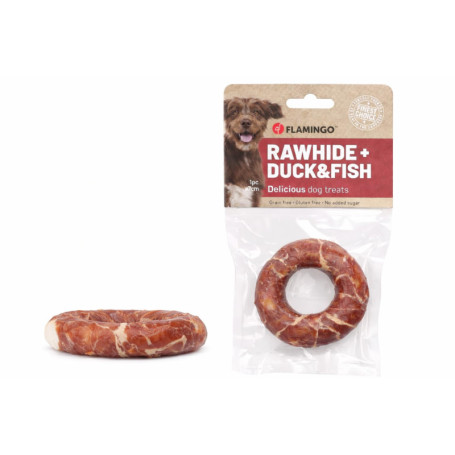 Anneau R'Hide au Canard et Cabillaud pour Chien - 45g