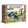 Ensemble de Construction Connect Trefl Bricks 3en1 - Camion et Chantier - 281 Pièces