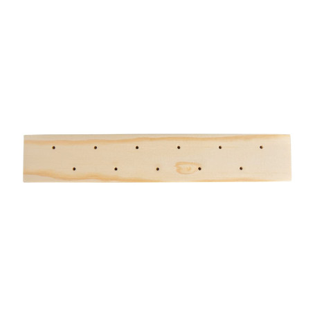 Support en Bois pour Fleurs Séchées Rayher - 11 Trous en Pin FSC