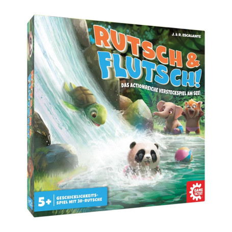 Rutsch & Flutsch - Jeu d'adresse Amusant pour Enfants à Partir de 5 Ans