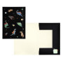 Chemise à Rabats A3 Folia Space Dinos en Carton avec Élastique