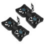 OTOTEC Lot de 2 Mini Ventilateurs USB pour Ordinateurs Portables 7-15 Pouces