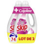 Lessive Liquide Skip Touche de Cajoline - 74 Lavages Douceur et Fraîcheur