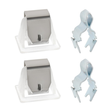 Lot de 2 Loquets de Porte de Sèche-Linge eMagTech Compatibles Whirlpool et Maytag
