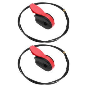 OTOTEC Lot de 2 Commutateurs pour Tondeuse à Gazon avec Câbles d'Accélérateur