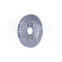 Disque de frein ventilé Hella 247mm pour Citroën, Peugeot et Toyota