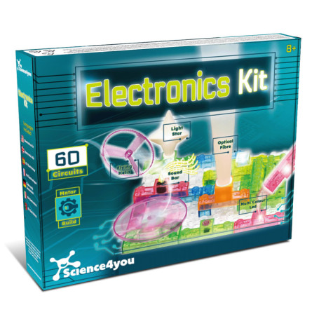Science4you Kit Électronique pour Enfants - 60 Expériences Amusantes