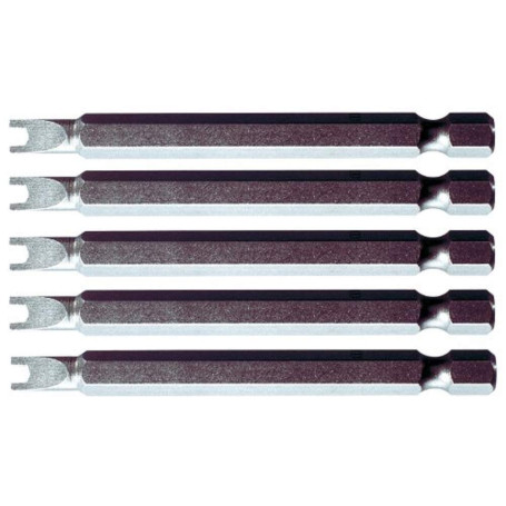 Boîte de 5 Embouts de Vissage SPANNER® KS TOOLS - 75 mm - Acier Spécial