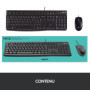 Logitech MK120 Combo Clavier et Souris Filaire Noir