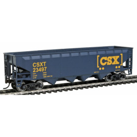 Walthers Trainline Modèle de Wagon Hopper CSX - Échelle HO Prêt à Rouler