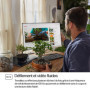 Écran HP 23.8" Full HD 100Hz avec Haut-parleurs Intégrés