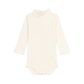 Body Bébé Col Roulé en Coton Uni - Petit Bateau