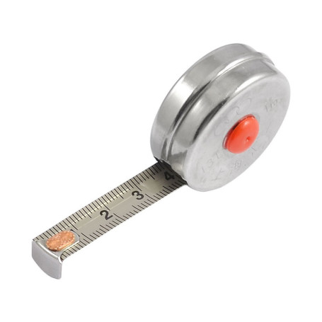 Règle en Acier Rétractable 1m x 10mm - Outil de Mesure Précis