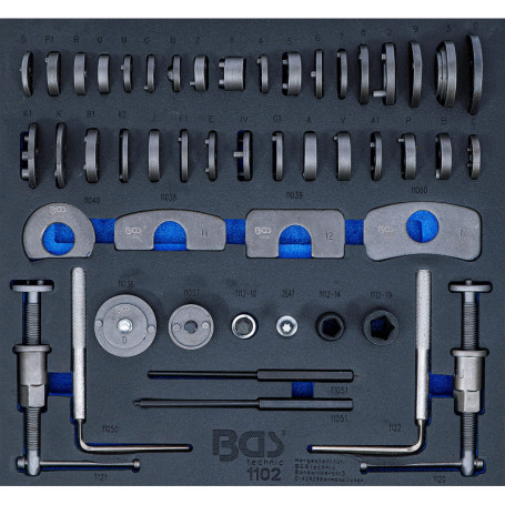 Jeu de Repousse-Pistons BGS 1102 - 50 Pièces pour Freins