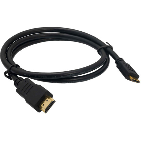 Câble HDMI Dragon Trading pour Fujifilm FinePix S2950 - Plaqué Or, Haute Définition