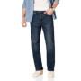 Jean Stretch Délavé Foncé Coupe Droite pour Homme - Amazon Essentials