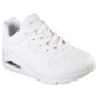 Baskets Femme Skechers Uno Stand Air en Durabuck Blanc