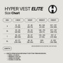 Gilet de Poids HYPERWEAR Hyper Vest Elite Ajustable 10lbs pour Entraînement