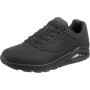 Baskets Skechers Uno Stand On Air pour Homme - Confort et Style Noir