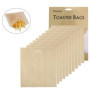 Pack de 10 Sacs Alimentaires Antiadhésifs pour Toasts et Snacks