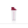 Tupperware Shaky - Shaker Mixeur 600 ml Violet avec Couvercle Rabattable