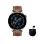 Montre HUAWEI Watch 3 Classic avec Freebuds 3 - 4G et Écran AMOLED